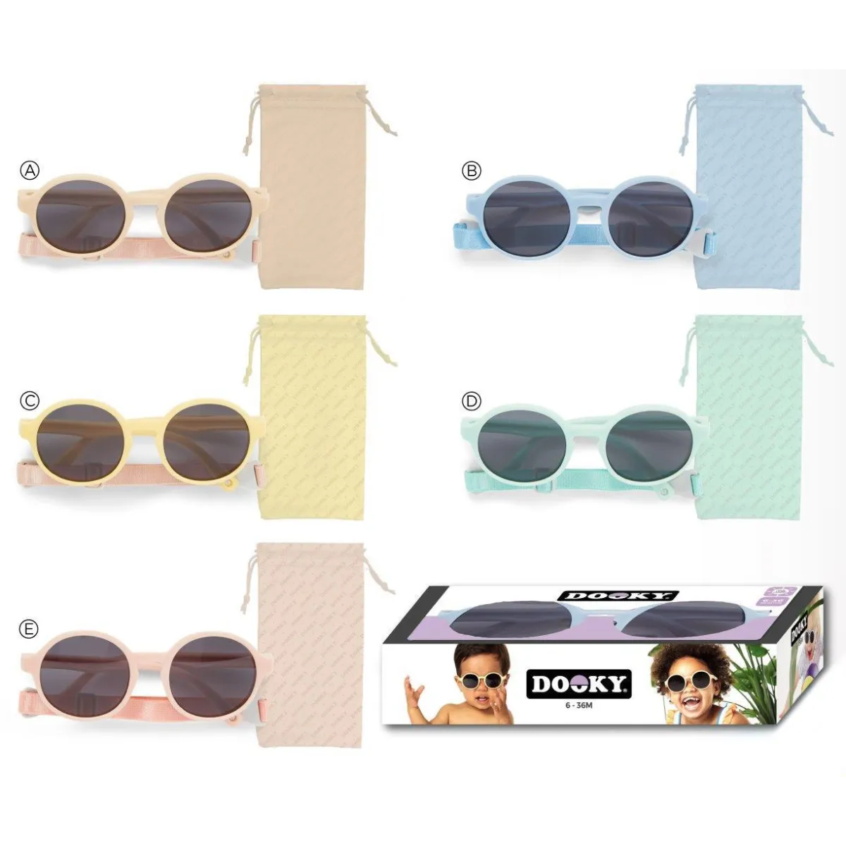 Okulary przeciwsłoneczne Dooky Fiji BLUE 6-36 m Okulary przeciwsłoneczne Dooky Fiji BLUE 6-36 m