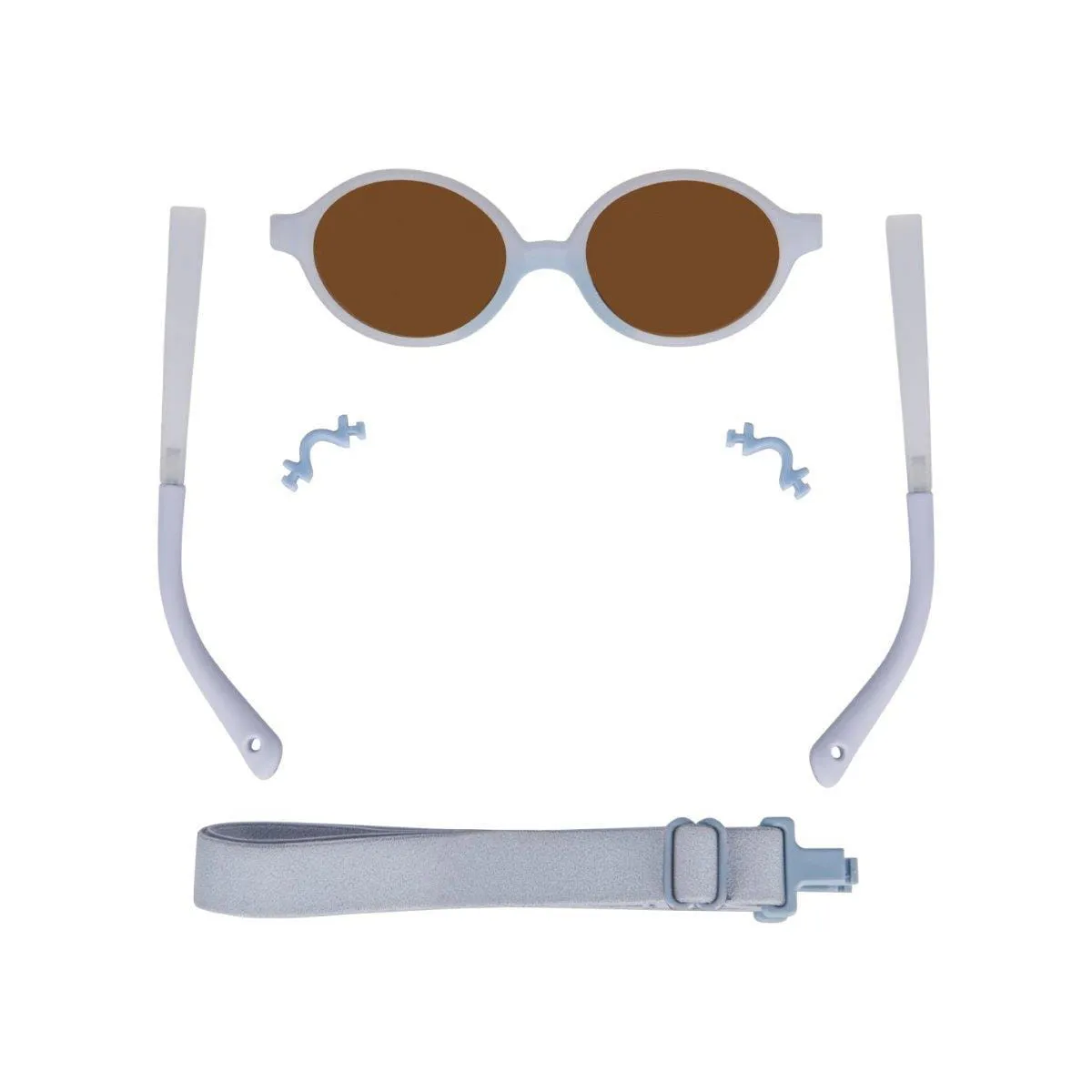 DOOKY Okulary przeciwsłoneczne Gili 2w1 BLUE 0-3 l DOOKY Okulary przeciwsłoneczne Gili 2w1 BLUE 0-3 l