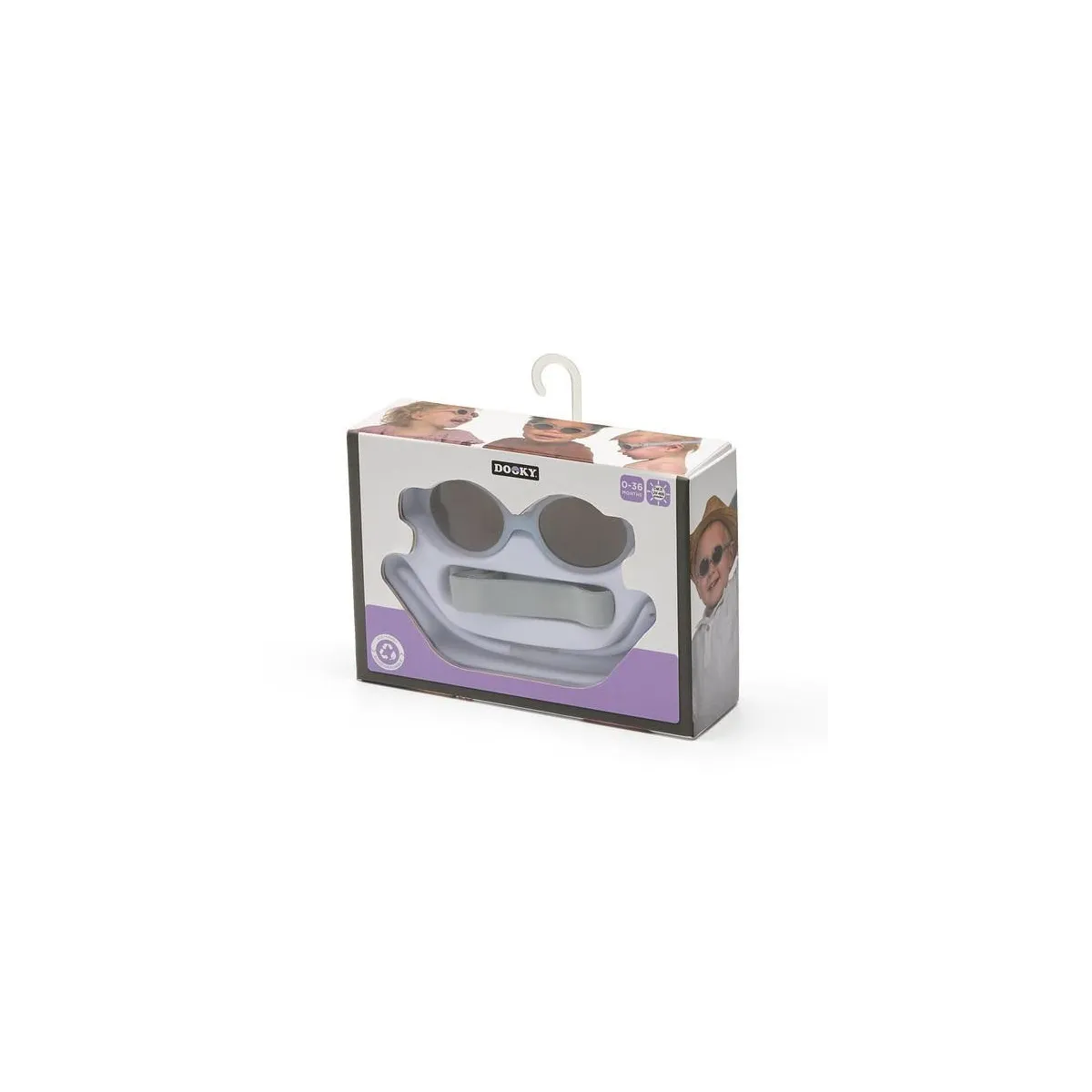 DOOKY Okulary przeciwsłoneczne Gili 2w1 BLUE 0-3 l DOOKY Okulary przeciwsłoneczne Gili 2w1 BLUE 0-3 l