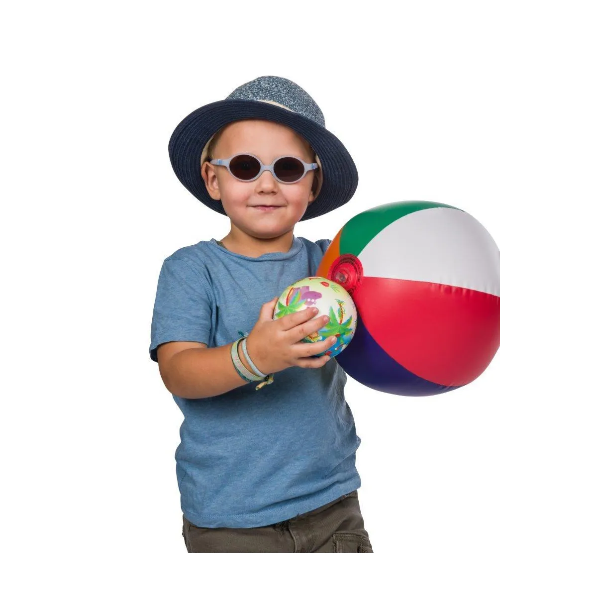 DOOKY Okulary przeciwsłoneczne Gili 2w1 BLUE 0-3 l DOOKY Okulary przeciwsłoneczne Gili 2w1 BLUE 0-3 l