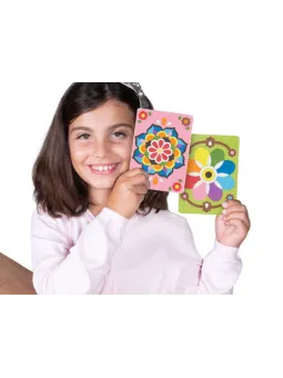 Zestaw do kolorowania piaskiem Sabbiarelli Bag - Mandala 3l+ SABBIARELLI