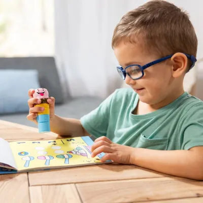 MELISSA & DOUG Stempel z naklejkami Sticker Wow Lody