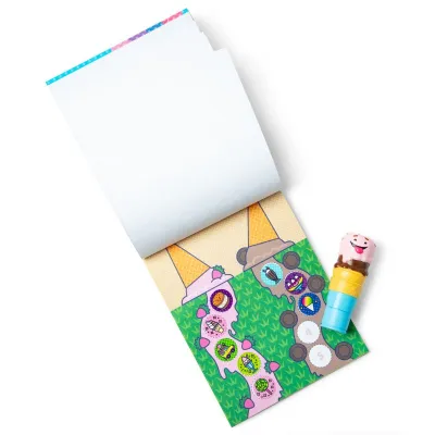 MELISSA & DOUG Stempel z naklejkami Sticker Wow Lody
